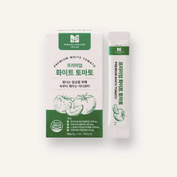미라클루틴 프리미엄 화이트 토마토 28g(2g x 14포)