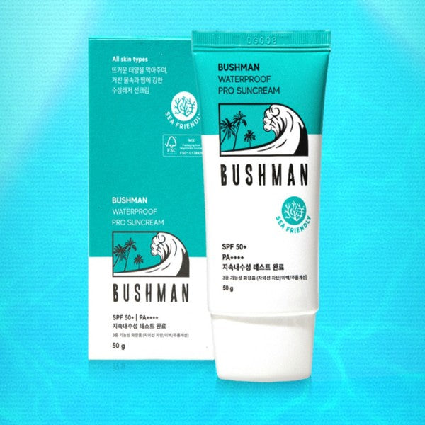 부쉬맨 워터프루프 프로 선크림 50g SPF50+ PA++++
