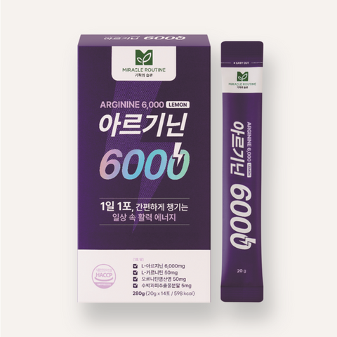 미라클루틴 아르기닌 6000 280g(20gx14포)