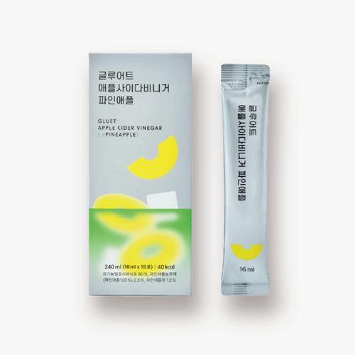 글루어트 애플사이다비니거 파인애플 1box (16ml x 15포)