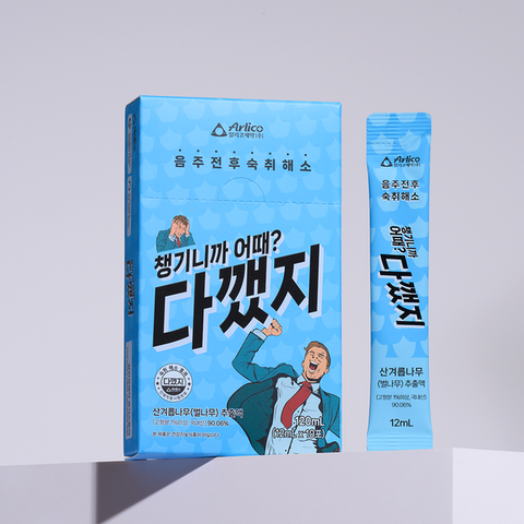 [알리코제약] 숙취해소제 다깼지 12ml X10P
