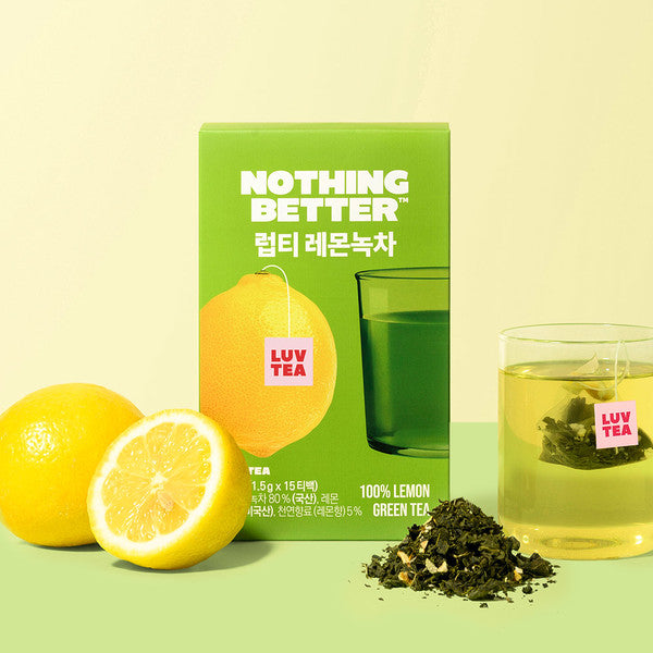 럽티 레몬녹차